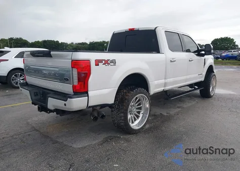 2018 Ford F-250 Platinum from USA, damaged, VIN 1FT7W2BT9JEB03406